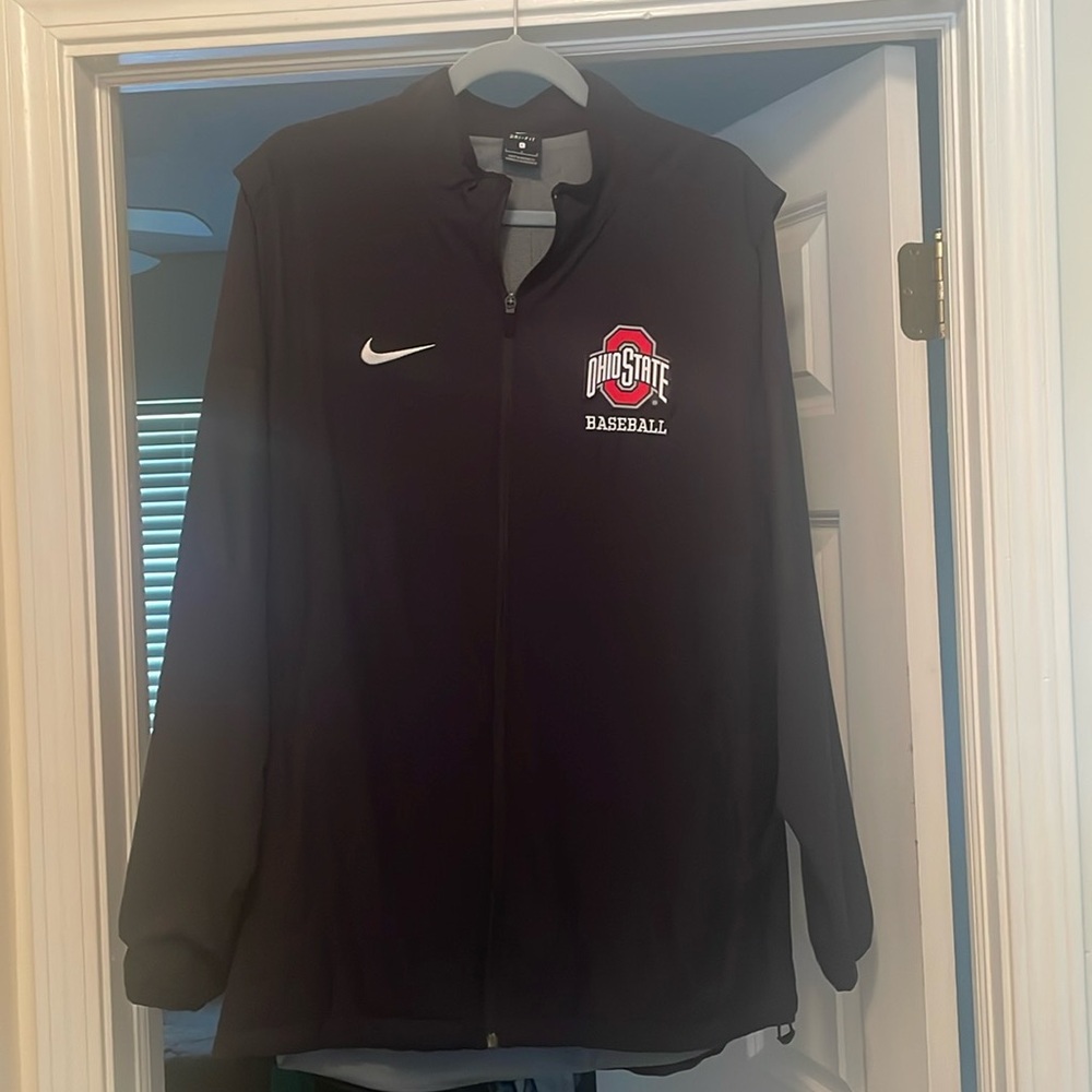 Nike Men’s Ohio State Baseball Track Jacket- Size L